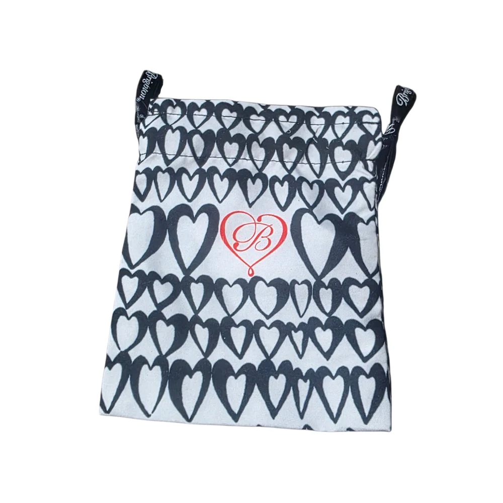 Brighton Black and White Heart Pattern Bag